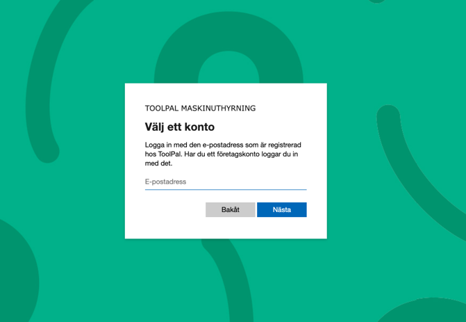 Såhär ser det ut med ett företagskonto
